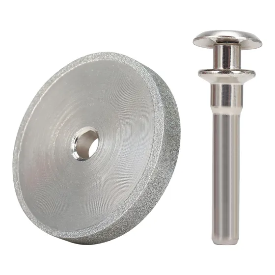 Muela Abrasiva De Diamante 50 Mm Para Afilado De Herramienta