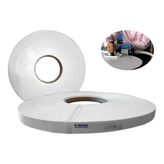 Tapacanto Pvc Texturado Filo Blanco 22mm X 300mt P/maquina !