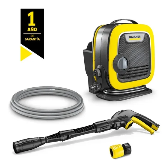 Hidrolavadora eléctrica Kärcher Home & Garden 1.600-055.0 amarilla con 110.316bar de presión máxima 127V