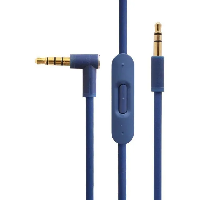 Cable Remplazo Para Audifonos Beats, Skullcandy, Monster Color Azul