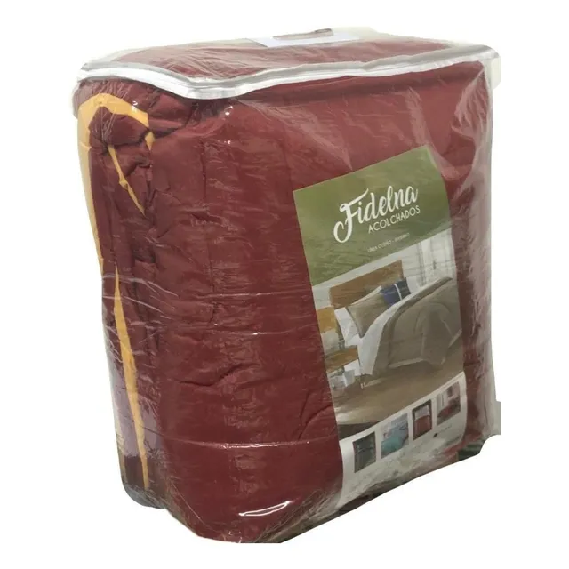 Bolsa De Pvc Para Acolchados Cierre 2 1/2 Plazas 46x62x30cm 