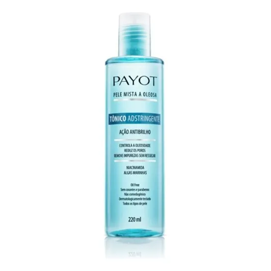 Tônico Adstringent Pele Mista Oleosa Payot 220ml