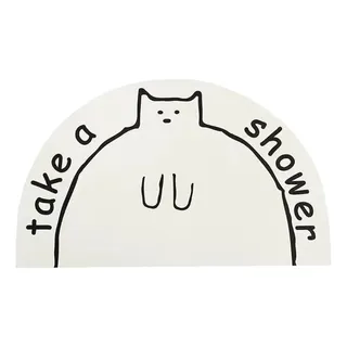 Tapete De Banheiro Em Forma De Gato De AlgodĂŁo Macio R Tapet Tapete De Banheiro Em Forma De Gato De AlgodĂŁo Macio R Tapet