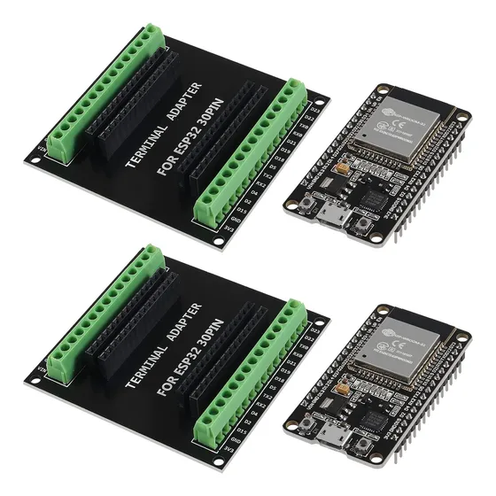 Conjunto Tablero Desarrollo Esp-wroom-32 Cp2102 Bluetooth Ar