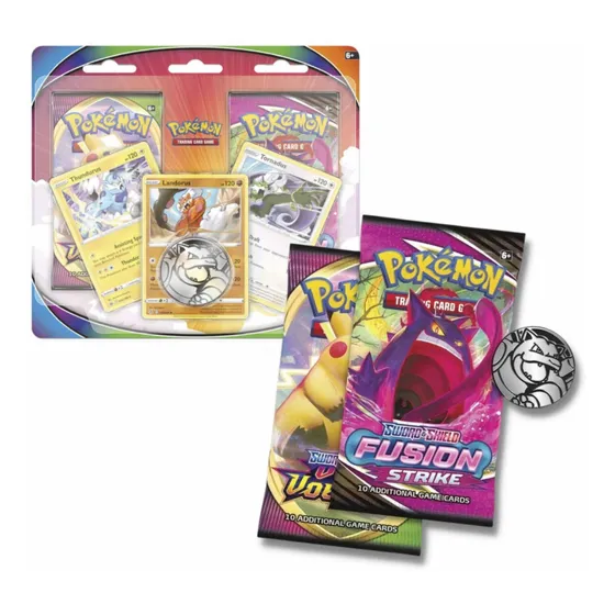 Pokemon Set Cartas Tornadus + Thundurus + Landorus  Booster