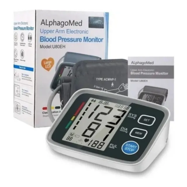 Tensiometro Digital De Brazo Automático Presion Premium Color Negro-estrella