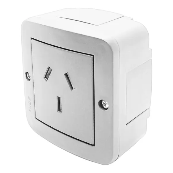 Tomacorriente Enchufe 20 Amp Exterior Aire Acondicionado Bl