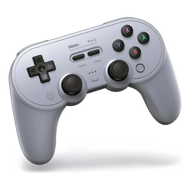 8bitdo Pro 2 Control Inalámbrico Hall Effect Joystick Switch Color Gris