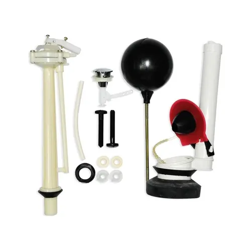 Herraje P/ Wc Poceta Delta Boton Superior Venceramica