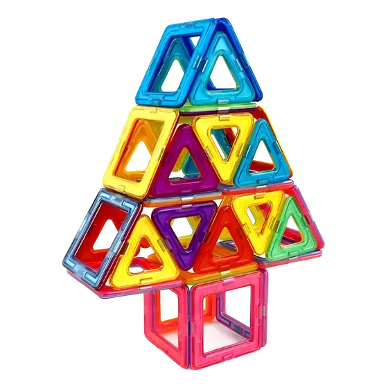 Bloques Construcción Magnético Juego Educativo Niños 50 Pcs