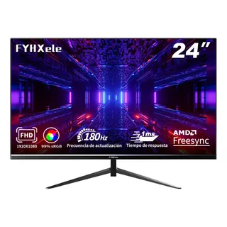 Monitor Gamer Xyrio 24 1k 180hz Ips 1ms Freesync Led