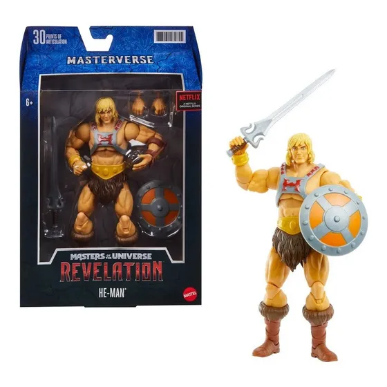 Masters Of The Universe Masterverse Revelation He-man 