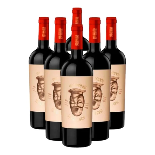 Vino Otro Loco Mas 750ml caja X6 - Gobar®