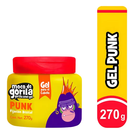 Gel Para Peinar Moco De Gorila Punk 270g
