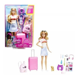 Boneca Barbie Explorar E Descobrir Viajante Dream - Mattel Boneca Barbie Explorar E Descobrir Viajante Dream - Mattel