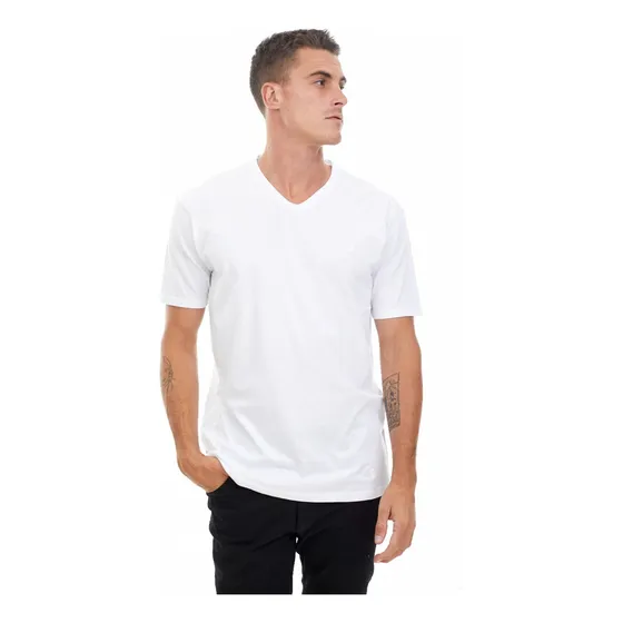 Remera Basic V Jimmy Lisa Hombre Airborn 25