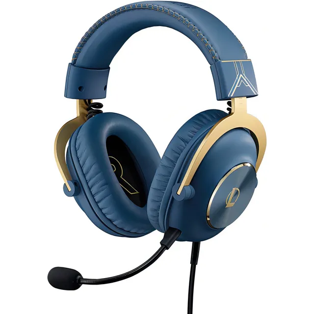 Audifono Gamer Logitech G Pro X League Of Legends Lol Color Azul