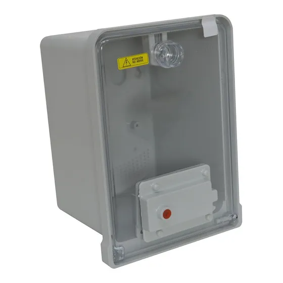 Caja Para Medidor Monofasico Genrod C/ Reset Edesur