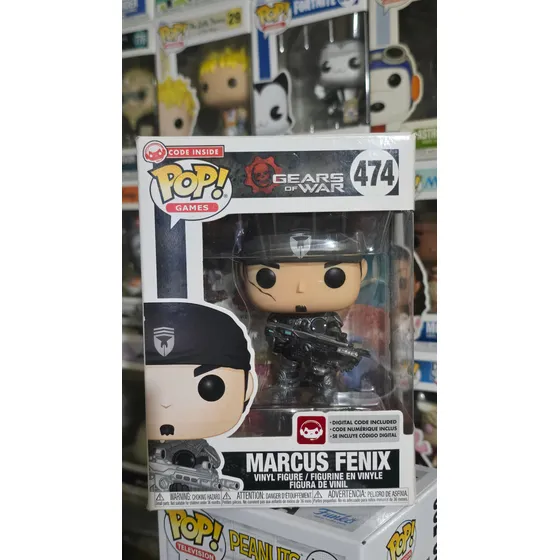Funko Pop Marcus Fenix 474 Gears Of War