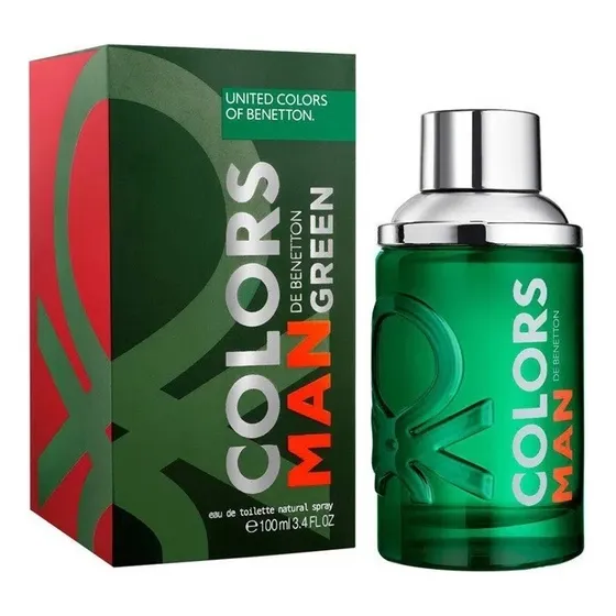 Benetton Man Green Caballero 100ml Edt Volumen De La Unidad 100 Ml