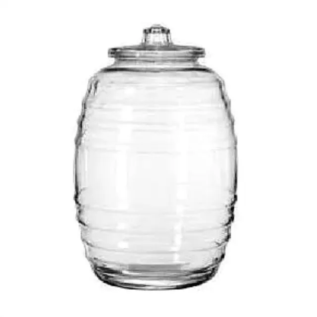 1 Vitrolero / Barril Para Aguas Frescas De 5 Litros Vidrio