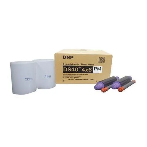 Dnp Ds40 4  X 6  Papel Dyesub Impresora, 800 Impresiones Bri