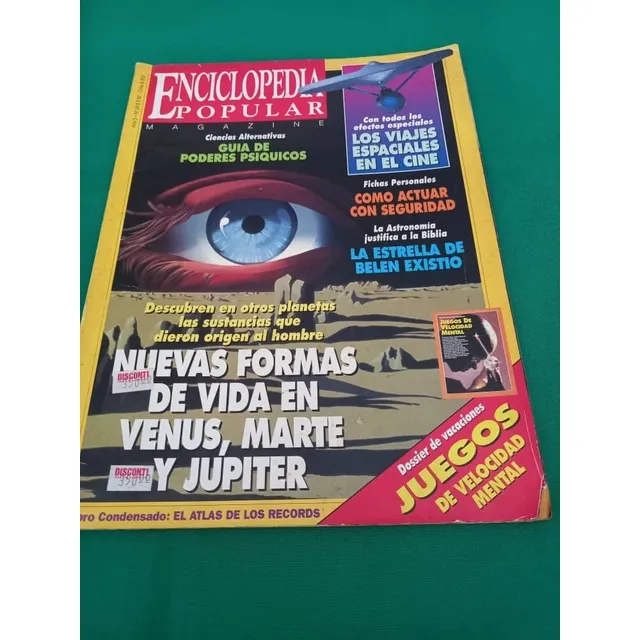 Revista : Atlas Juegos De Velocidad Mental Poderes Psiquicos