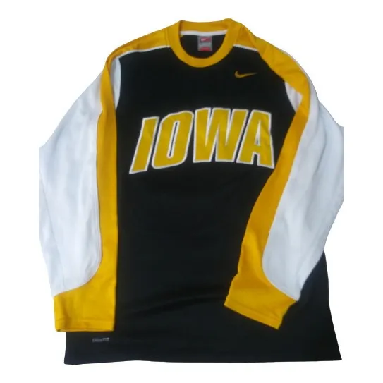 Franela Manga Larga Nike Original Iowa Viteri De 49x76cm S