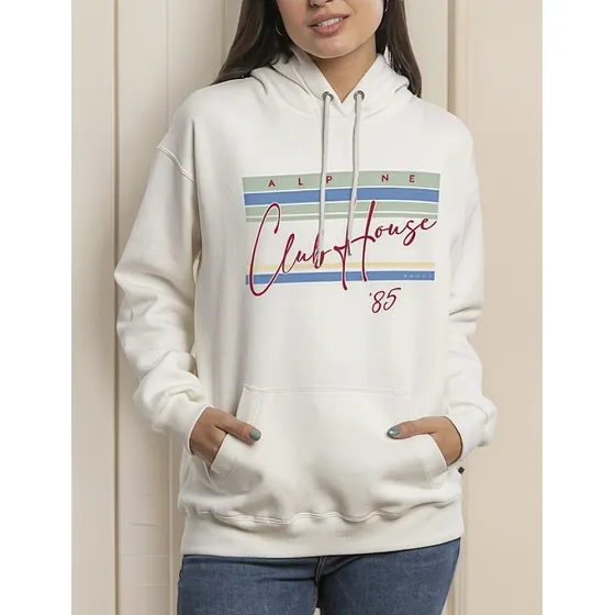 Rusty Club House Classic Hood Buzo Mujer