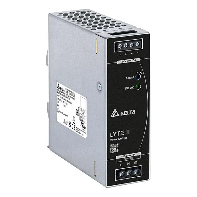 Drl-24v240w1en Fuente De 24v 10a 240w Montaje Riel Delta