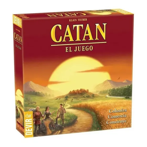  Catan Original Devir - Juego De Mesa - Invictvs