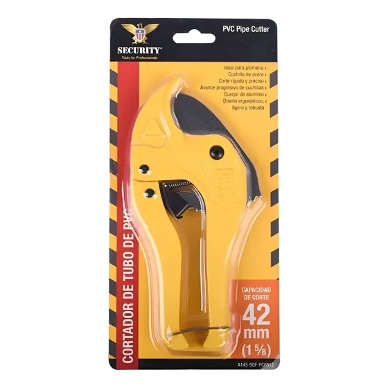 Cortador De Tubo Plastico Marca Security 1 5/8