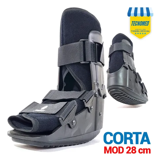 Bota Férula Corta Tecnomed  / Fractura De Pie O Tobillo