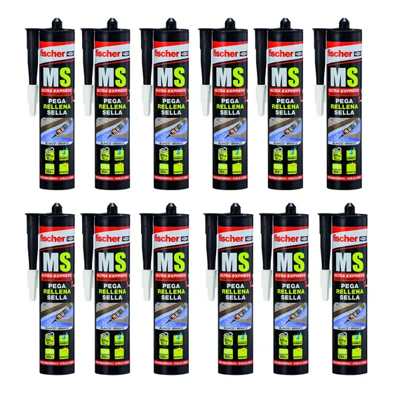 12un Colas Selante Ms Ultra Express Secagem Rápida Até 200kg