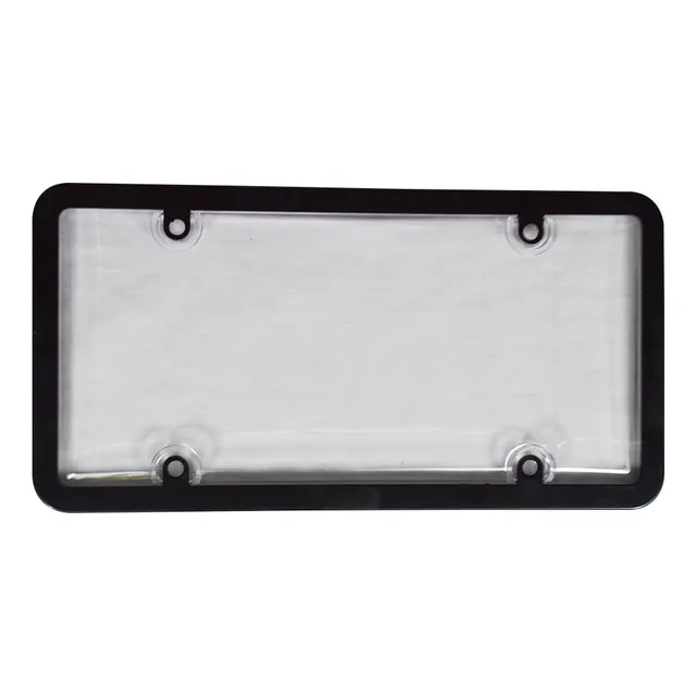 Porta Placa Ahumado Y Transparente Universal Por Unidad