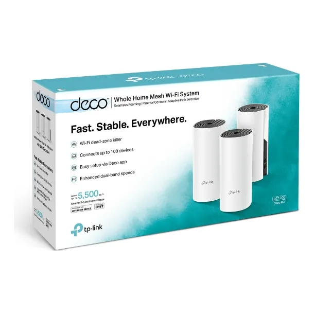 Access point TP-Link Mesh Deco M4 blanco pack x 3 unidades