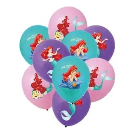 Set De 12 Globos Latex Para Fiesta Diferentes Diseños 