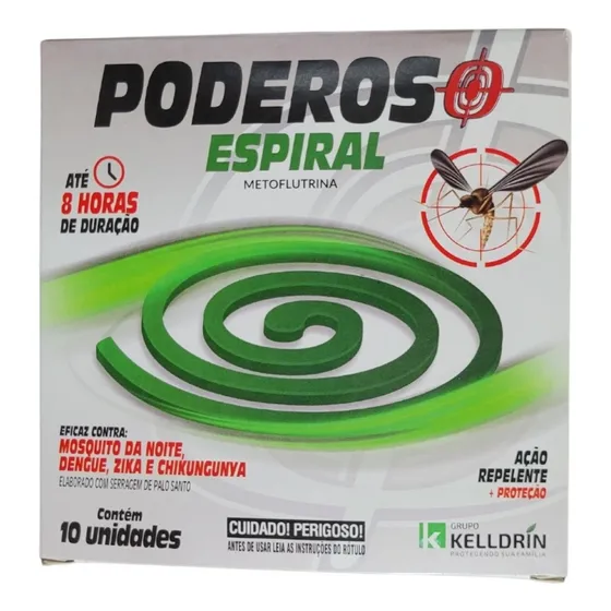 Repelente De Insetos Dengue E Zika Espiral 10 Unidades