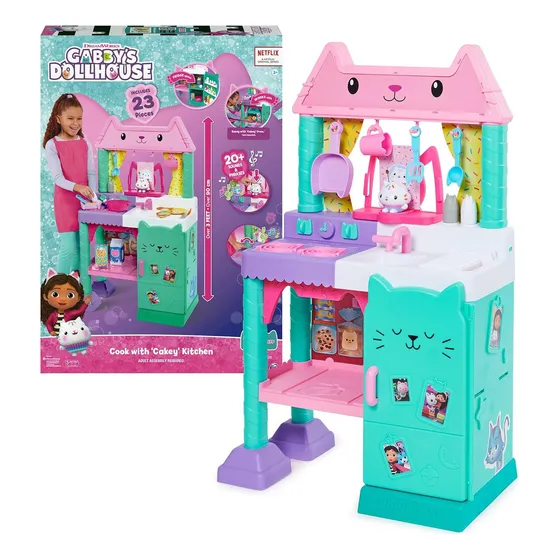 Gabby's Dollhouse, Juego Cocina De Pastelillo Multicolor