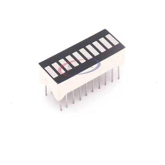 Pantalla Led 10 Segmento Modulo Visualizacion Luz Ultra Rojo
