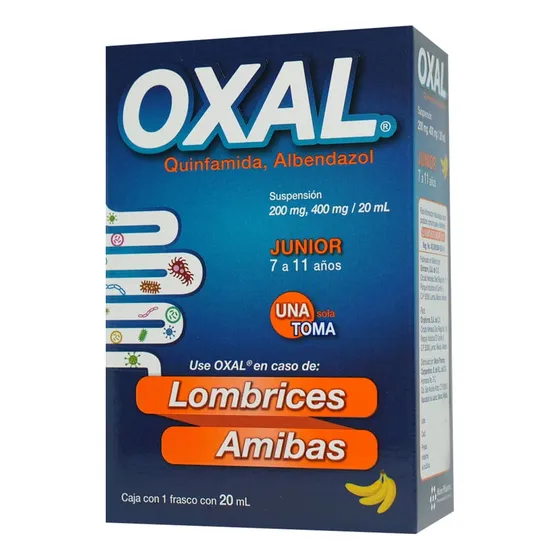 Oxal Suspensión Junior, 1 Frasco 20 Ml