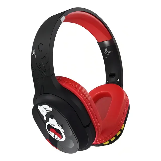 Auriculares Bluetooth Inalámbricos Xtech Mickey Disney Color Negro