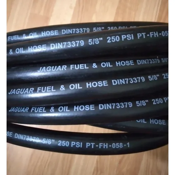 Manguera Negra Gasolina Aceite Marca Jaguar 3/8 5/16 