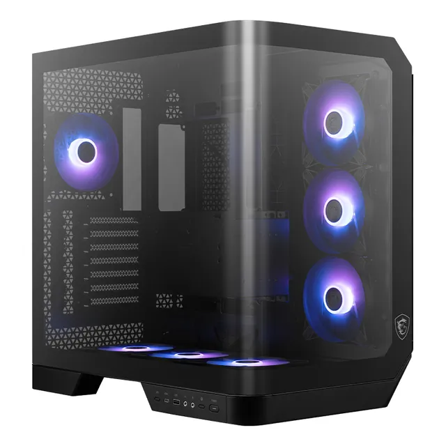Gabinete Msi Mag Pano 120r Pz Midi-tower 1 Ventilador Negro