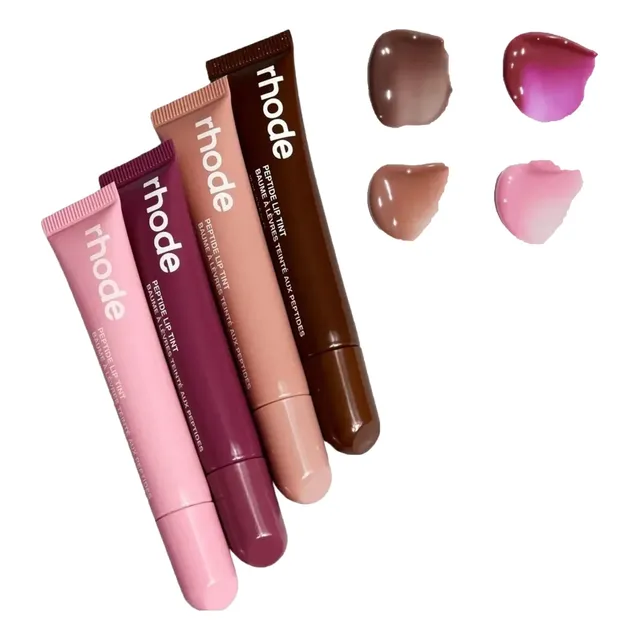 Rhode Lip Peptide Tint Hailey Bieber Lipstick Gloss Labial