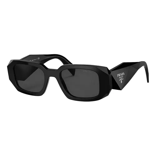 Óculos De Sol Prada Catwalk Black Pra14s 1ab5s0-60 Cor Preto