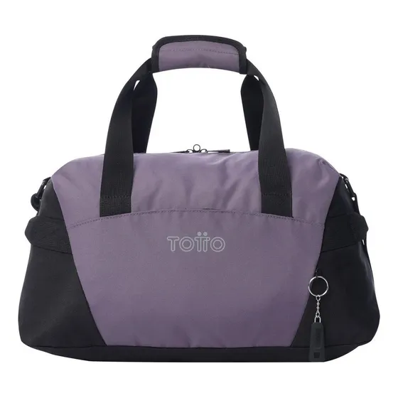 Maleta Deportiva Totto Para Gym/viaje Pequeña Color Violeta Oscuro