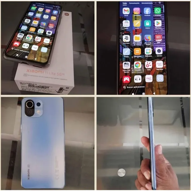 Celular Xiaomi 11 Lite 5g Ne 128gb 6gb Azul Colbllegum Blue