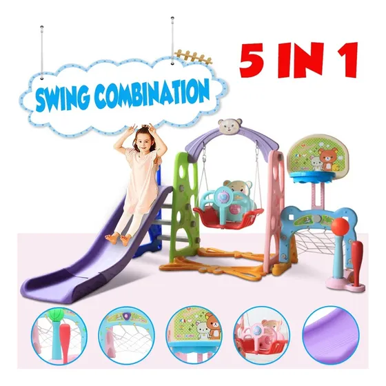 Centro De Juegos Para Niños 5 En 1 Parque Infantil M169