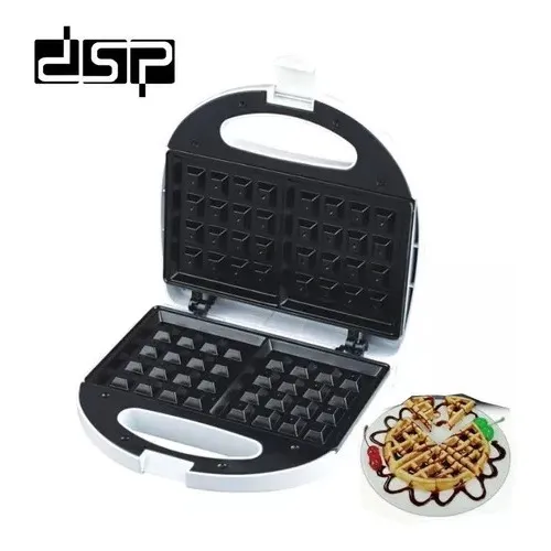 Maquina Para Hacer Wafles Dsp Kc1058 De 2 Panes Blanco